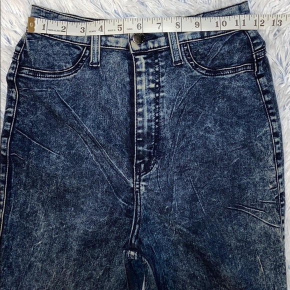 Vibrant MIU High Waist Stretch Blue Jeans Size 5 - Picture 7 of 11